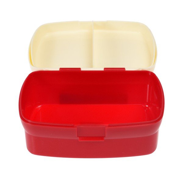 Červený/krémový dětský svačinový box Prehistoric Land – Rex London-image-3