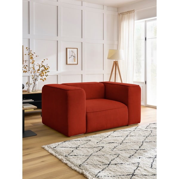 Křeslo v cihlové barvě Zephyr – Bobochic Paris-image-1