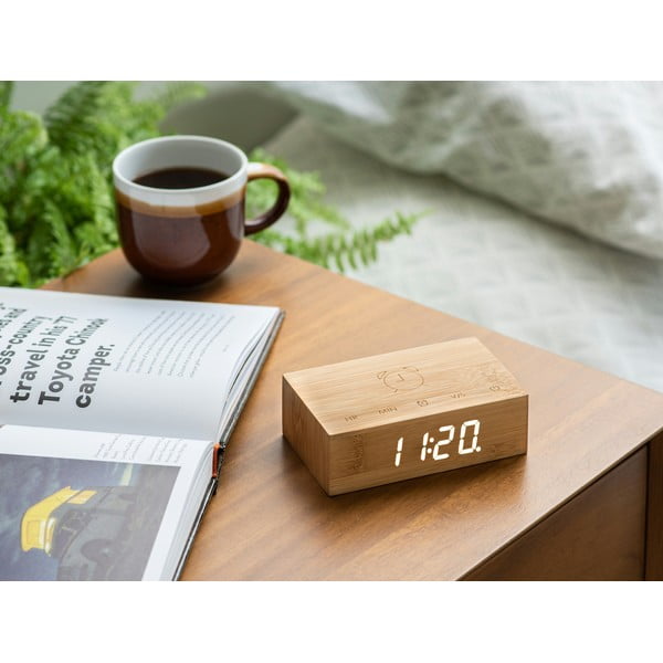 Digitální budík Flip Click – Gingko-image-1