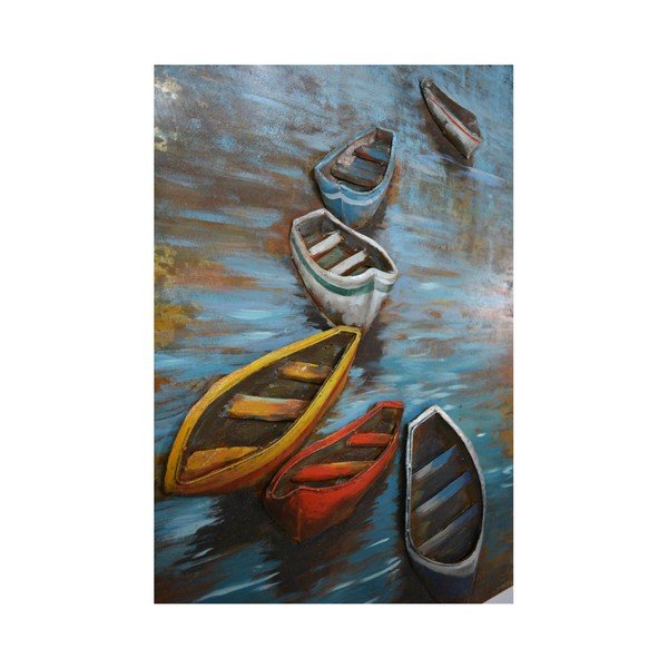 Ručně malovaný obraz Vivorum Lake, 75 x 100 cm-image-2