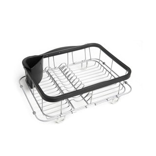Černý ocelový odkapávač 37x29 cm Sinkin – Umbra
