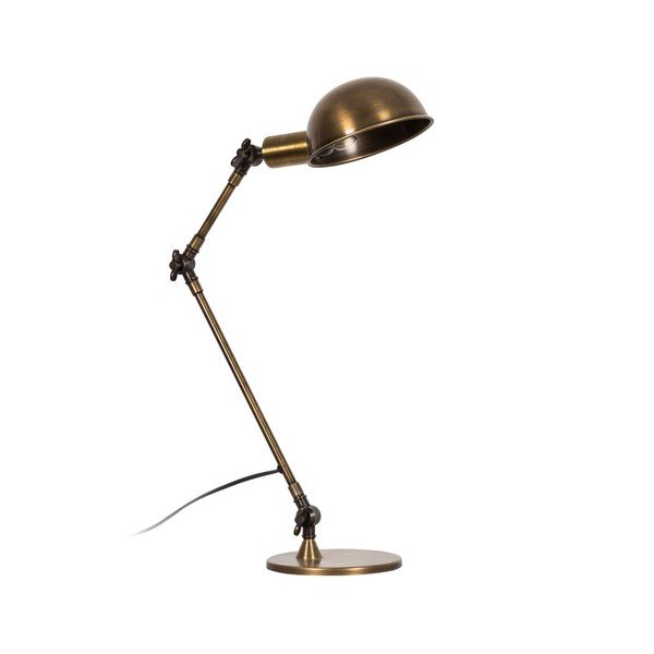 Stolní lampa ve zlaté barvě Clyde