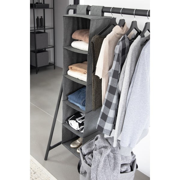 Závěsný látkový organizér do skříně Soft Storage – Bigso Box of Sweden-image-1