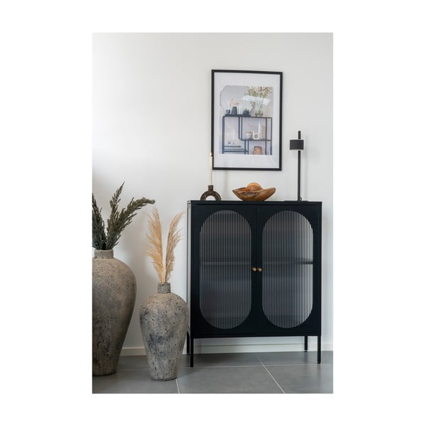 Hnědá terakotová vysoká váza Corvo – House Nordic-image-3