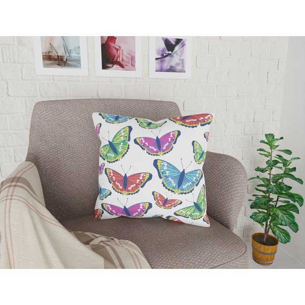 Povlak na polštář Vitaus Butterflies, 43 x 43 cm-image-1