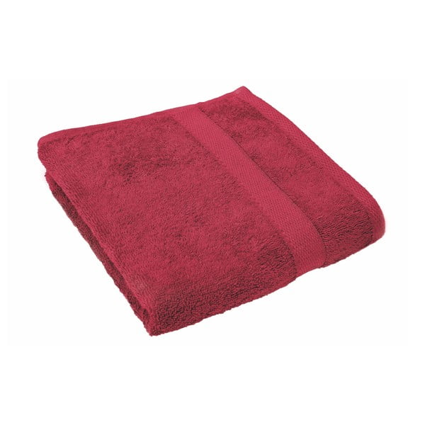 Červený ručník Tiseco Home Studio, 50 x 100 cm