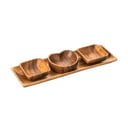 Servírovací misky s tácem 4 ks Kora – Premier Housewares