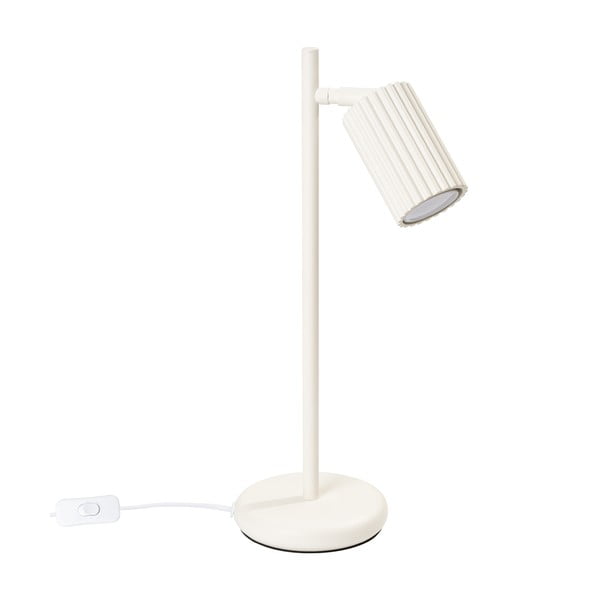 Krémová stolní lampa (výška 43 cm) Gleam – Sollux