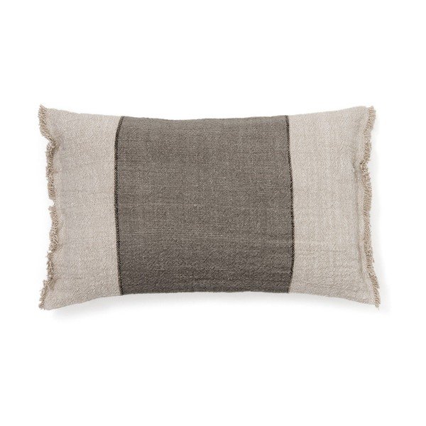 Povlak na polštář s příměsí lnu 50x30 cm Lorin – Kave Home