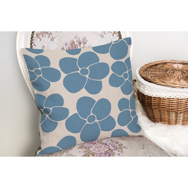 Povlak na polštář 43x43 cm Blue Meadow – Mila Home-image-1