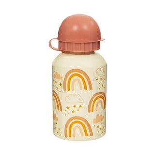 Oranžovo-růžová dětská láhev na pití Sass & Belle Earth Rainbow, 250 ml