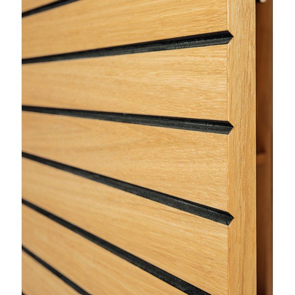 Komoda v dekoru dubového dřeva Woodman Stripe Oak-image-1