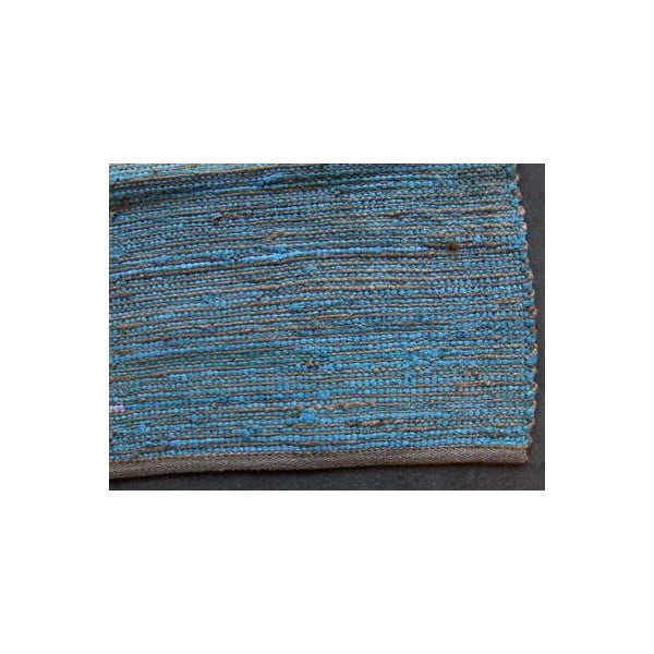 Koberec Jute 65x135 cm, modrý-image-1