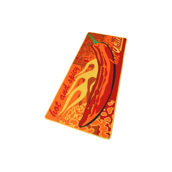 Červený kuchyňský běhoun Hanse Home Hot Chilli, 67 x 180 cm-image-3
