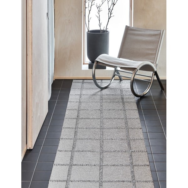 Šedý vnitřní a venkovní běhoun 70x150 cm Ada Grey – Pappelina-image-2