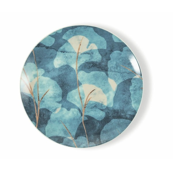 18dílná sada modrých talířů z porcelánu a kameniny VDE Tivoli 1996 Dream-image-2