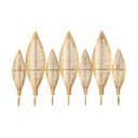 Kovový nástěnný věšák ve zlaté barvě Long Leaf – Mauro Ferretti