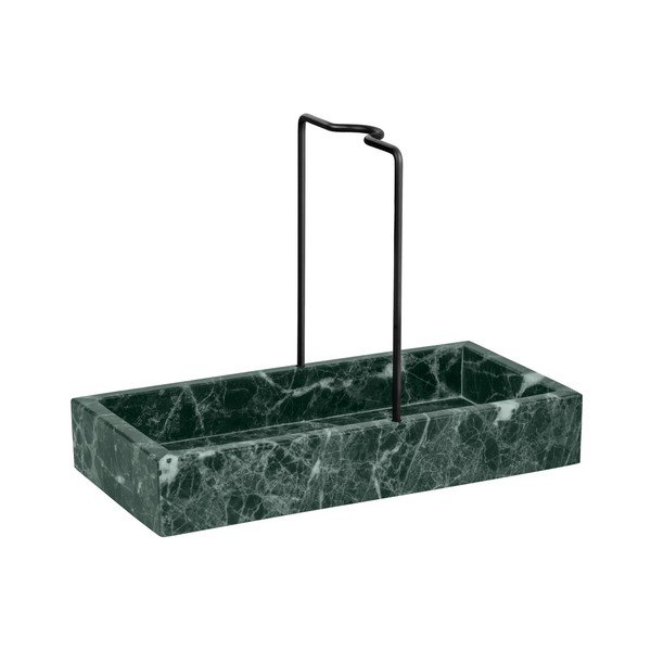 Tmavě zelený kamenný stojan na mycí prostředky Marble – Mette Ditmer Denmark