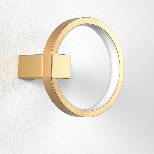 Nástěnné svítidlo ve zlaté barvě Tomasucci Ring, ø 15 cm-image-1