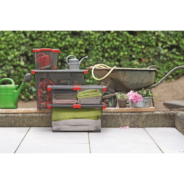 Plastový úložný box s víkem Evo Total - Rotho-image-2