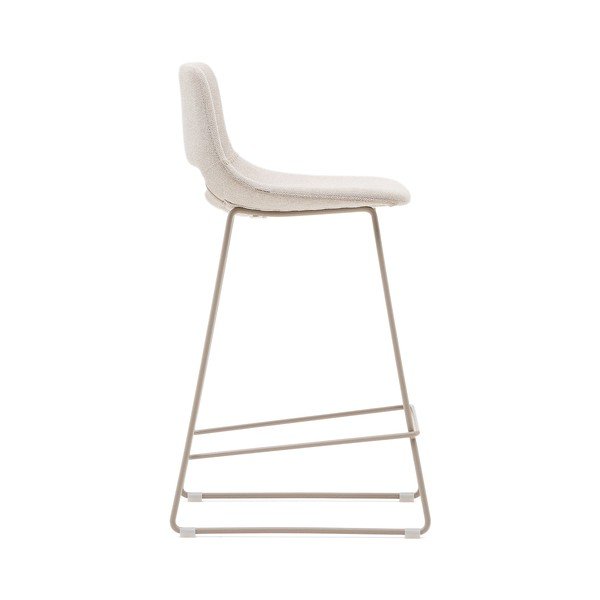 Béžová barová židle (výška sedáku 65 cm) Zahara – Kave Home-image-2