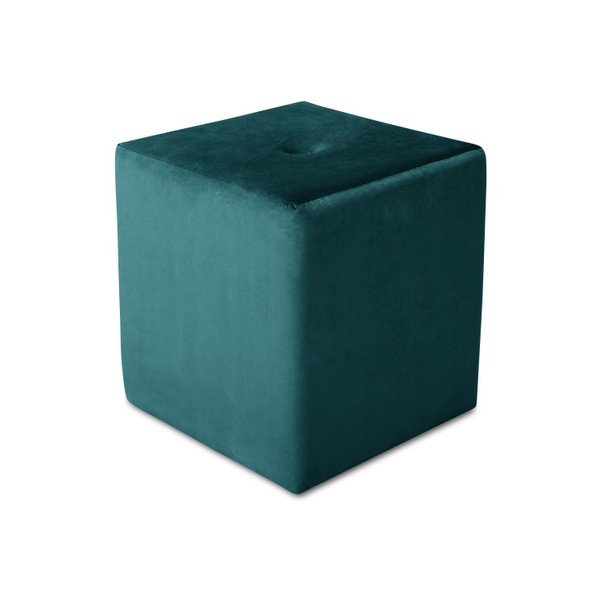 Petrolejově modrý puf Mazzini Sofas Margaret, 40 x 45 cm-image-3
