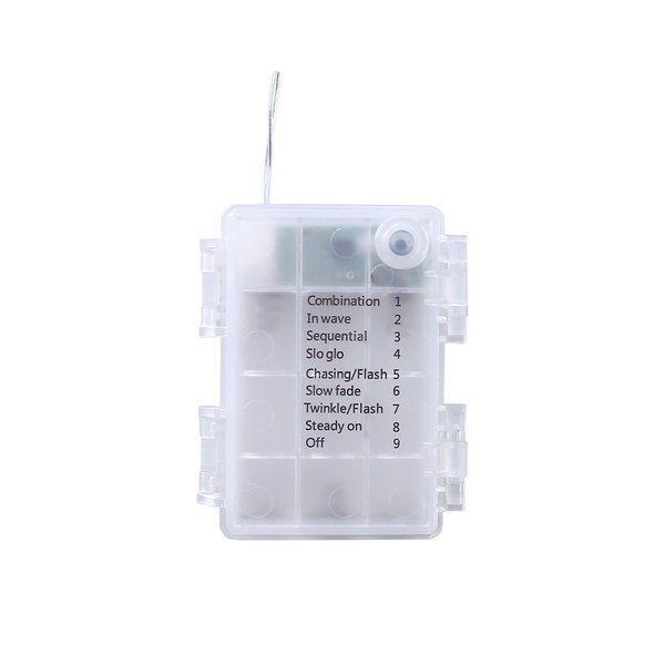 Transparentní LED světelný řetěz DecoKing Lights, 200 světýlek, délka 15,93 m-image-3