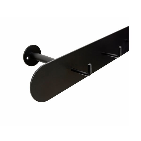 Černý kovový nástěnný věšák Hack – Hübsch-image-3