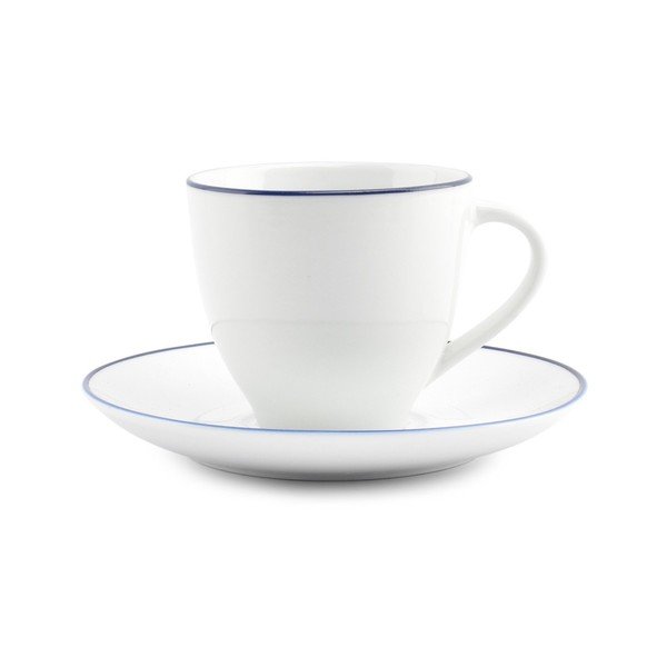 Bílý porcelánový podšálek ø 14,5 cm Basic White – BonBistro-image-1