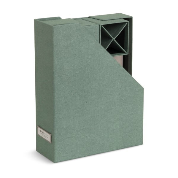 Kartonové organizéry v sadě 4 ks Hugo Canvas Paper Laminate – Bigso-image-4