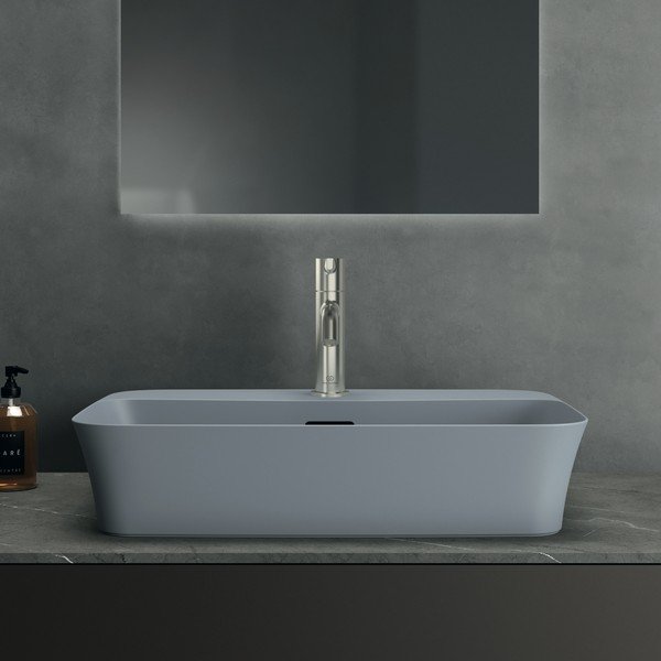 Světle modré keramické umyvadlo 55x38 cm Ipalyss – Ideal Standard-image-1