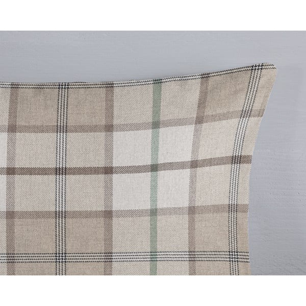 Světle hnědé flanelové povlečení na jednolůžko 140x200 cm Bernardus – Good Morning-image-2