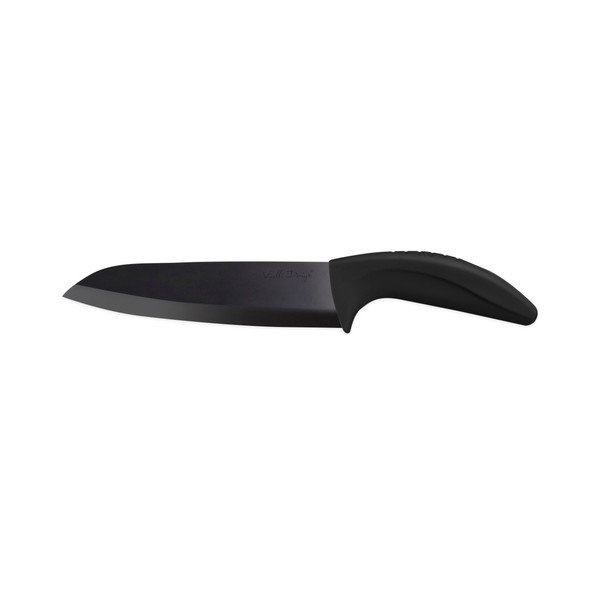 Keramický nůž Chef, 15 cm, černý