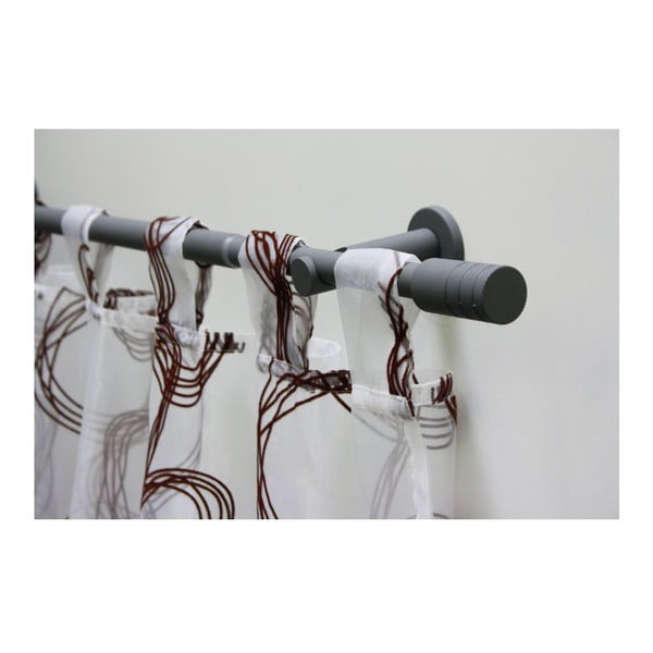 Kovová roztažitelná garnýž 120 - 210 cm Elba - Gardinia-image-1