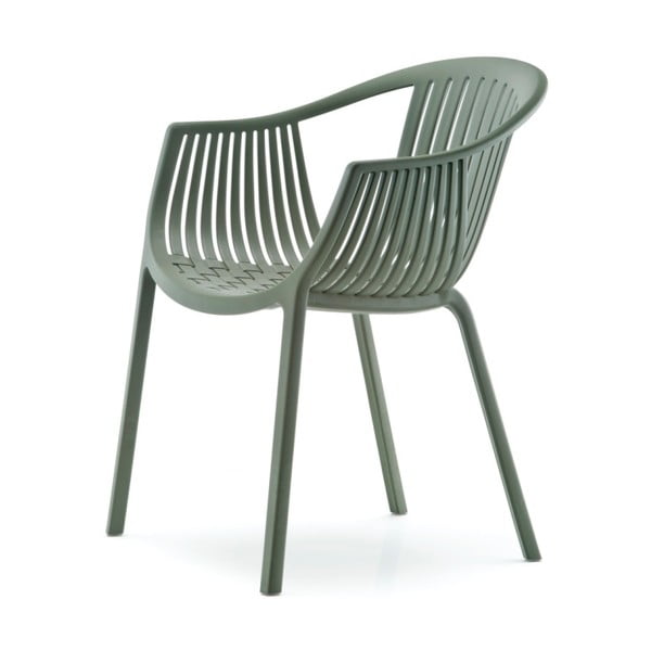 Zelená židle Pedrali Tatami