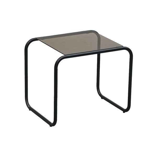 Odkládací stolek se skleněnou deskou 40x50 cm Ventana – Leitmotiv