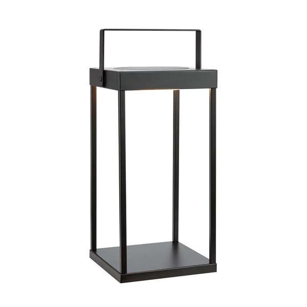 Černá venkovní solární LED lucerna na USB (výška 42 cm) Pure – Markslöjd