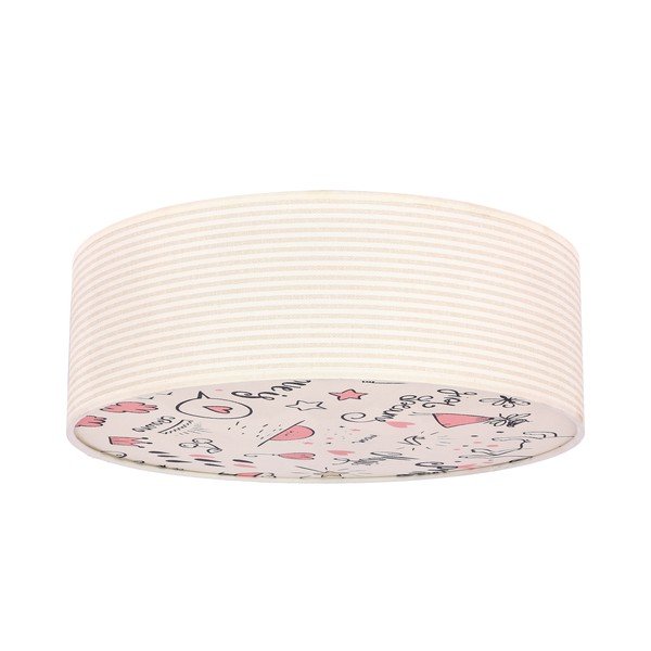 Dětské stropní svítidlo s textilním stínidlem ø 38 cm Kiddy – Candellux Lighting-image-2