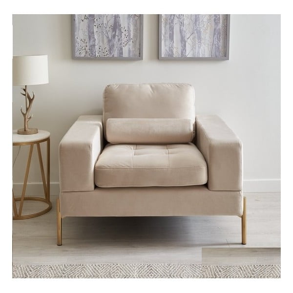 Béžové křeslo Versailles – Ropez-image-1