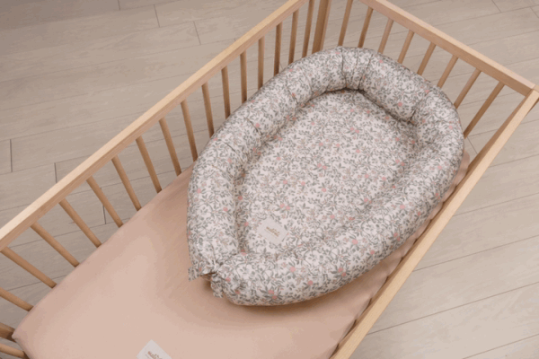 Béžové hnízdečko pro miminko Apricot – Malomi Kids-image-1