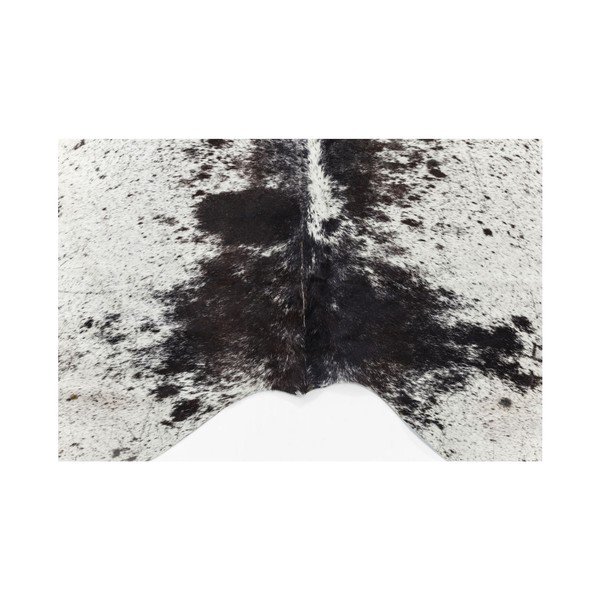 Bílo-hnědý koberec z hovězí kůže Kare Design Hide, 190 x 150 cm-image-4