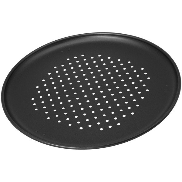 Set 2 perforovaných plechů na pizzu, 3 stojánků a kráječe Zenker Special Countries, ø 32 cm-image-2