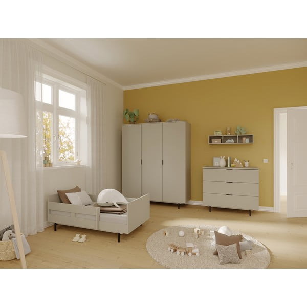 Šedá dětská postel s roštem 70x140 cm Tomino – Germania-image-1