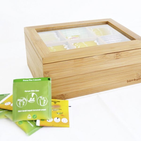 Bambusová krabička na čaje Bambum Misto-image-2