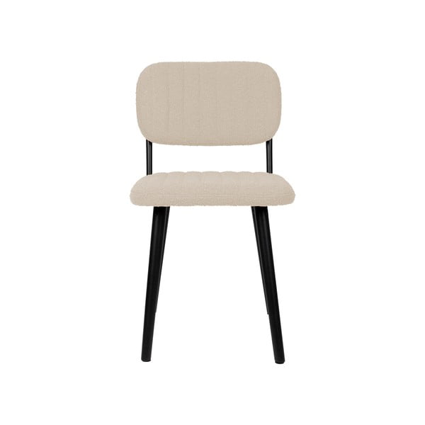 Krémová jídelní židle Jake – White Label-image-4