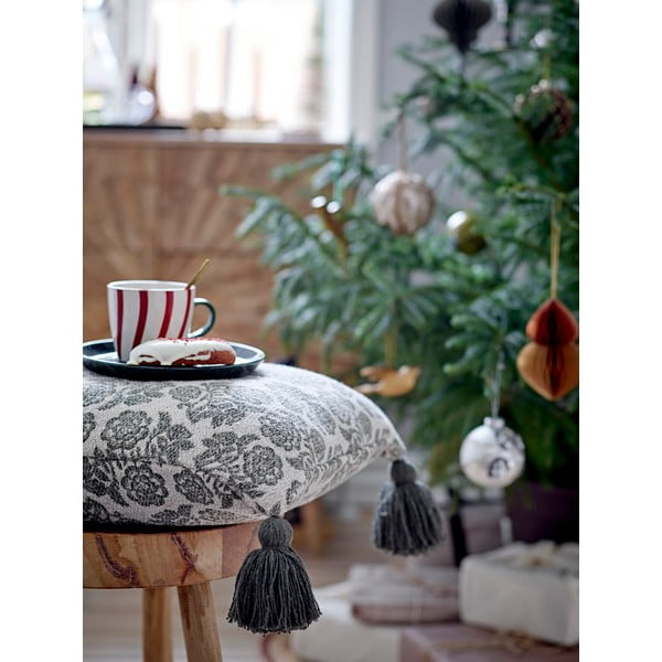 Hrnky na cappuccino s vánočním motivem z kameniny v sadě 2 ks 300 ml Jolly – Bloomingville-image-1