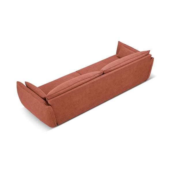 Červená pohovka 248 cm Vanda – Mazzini Sofas-image-3