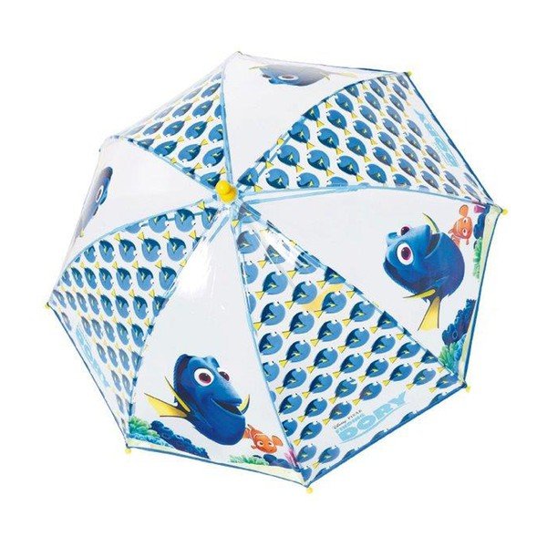Dětský transparentní holový deštník pro děti Ambiance Birdcage Finding Dory, ⌀ 68 cm