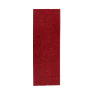 Červený běhoun Hanse Home Pure, 80 x 300 cm