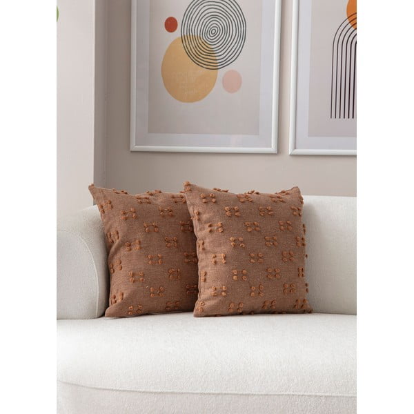 Povlaky na polštáře v sadě 2 ks 43x43 cm Tuffet – Mioli Decor-image-3